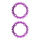 thumbnail image 3 of Juego de bielas Advancent 2piezas morado 34T 104BCD bicicletas de montaña de aleación de aluminio, 3 of 6