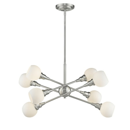 

Z-Lite Tian 8-Light Pendant Brushed Nickel