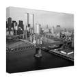 thumbnail image 4 of Print Collection 'Manhattan Bridge with Twin Towers behind' Canvas Art, 4 of 4