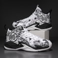 thumbnail image 5 of ChiVerve Mens Basketball Shoes Breathable Indoor Athletic Shoes Youth Outdoor Fashion Sneakers Comfortable Basketball Shoes for Boys, 5 of 6