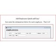 thumbnail image 3 of Employee Time Clock Software | Single PC | 100 Employees | Windows 7,8 or 10 | NO Monthly Fees | FREE Support, 3 of 4
