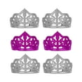thumbnail image 3 of Princess Tiaras, Silver/Pink, 6 Count, by Way To Celebrate, 3 of 5