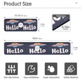 thumbnail image 3 of Yayeee Faucet Mat for Kitchen Sink 30" Diatomite Long Splash Guard Pad, Colorful UFO, 2 Pack, 3 of 7