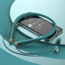 Bluetooth Headphones, Wireless Headphones with 16 Hours Playtime Bluetooth 5.3 Wireless Earbuds HD Deep Bass Stereo Sound Isolation IPX7 Waterproof Earphones for Workout Running Sports,Green