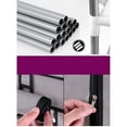 thumbnail image 4 of Veryke 6 Tier Shoe Rack with Dustproof Cover Closet Shoe Storage Cabinet Organizer, Coffee, 4 of 7