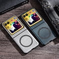 thumbnail image 2 of For Motorola Razr 50 Ultra MagSafe Case, Slim Anti-fingerprint PU Leather Shockproof Case For Moto Razr 50 Ultra 2024, 2 of 3