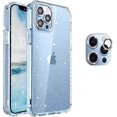 thumbnail image 1 of Compatible con funda para iPhone 13 Pro Max para mujer, [3 protectores de lente de cámara] [cubierta dura para PC, protección de grado militar] cubierta completa nunca amarilla, 1 of 5