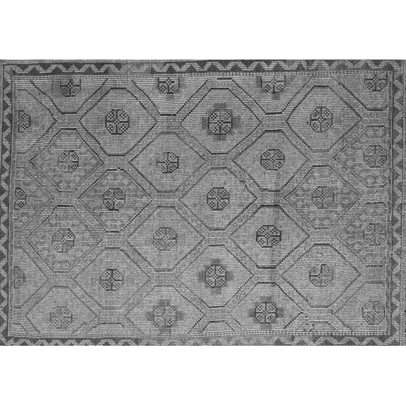 Ahgly Company Indoor Rectangle Southwestern Gray Country Area Rugs, 5' x 8'