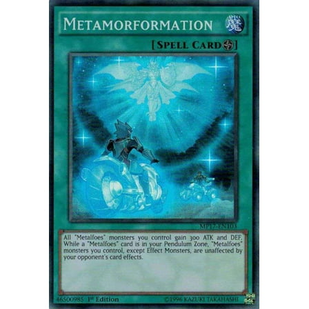 YuGiOh 2017 Mega-Tin Mega Pack Super Rare Metamorformation MP17-EN103