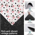 thumbnail image 3 of White Cow Head Dot Pattern Kitchen Rugs Sets Of 3,Kitchen Runner Rugs Non Skid Washable,Decorative Kitchen Floor Mats for Kitchen,Sink,Laundry,17"x30"+ 17"x47" + 17"x59", 3 of 6