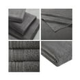 thumbnail image 3 of 510 Design Big Bundle 100% Cotton 12 Piece Bath Towel Set, Grey, 3 of 13