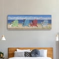 thumbnail image 2 of 30" Dogs at the Beach Canvas Wall Art, 2 of 4