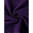 thumbnail image 5 of DARING DIVA Mesh Ruch Elegant Cocktail Bodycon Dress M Purple, 5 of 6
