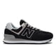 thumbnail image 3 of Zapatilla New Balance 574 V3 para mujer, color blanco y negro, 3 of 7