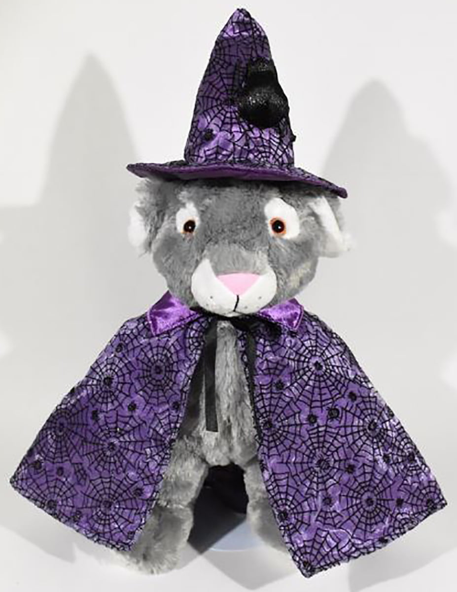 Witch Hat and Cape Fits Most 14"-18" Build-A-Bear and Make Your Own Stuffed Anim 