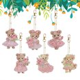 thumbnail image 3 of (LL010) Llavero Con DIY 6 Uds. Oso Lindo (diamante Forma Especial Doble Cara), 3 of 9