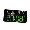 thumbnail image 4 of Siruishop Alarm Clock Modern Temperature Detect Desk Clock for Living Room Hall Beside green light, 4 of 8