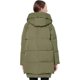 thumbnail image 2 of Chaqueta de plumón gruesa para mujer, parka con capucha, abrigo largo acolchado para invierno, 2 of 5