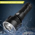thumbnail image 1 of Muyoka Linterna con 3 modos de iluminación Reflector impermeable recargable con luz de antorcha de batería de 5000 mAh Muyoka Hogar, 1 of 6