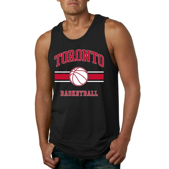 Wild Bobby City of Toronto Basketball Fantasy Fan Sports Mens Tank Top, Black, Small