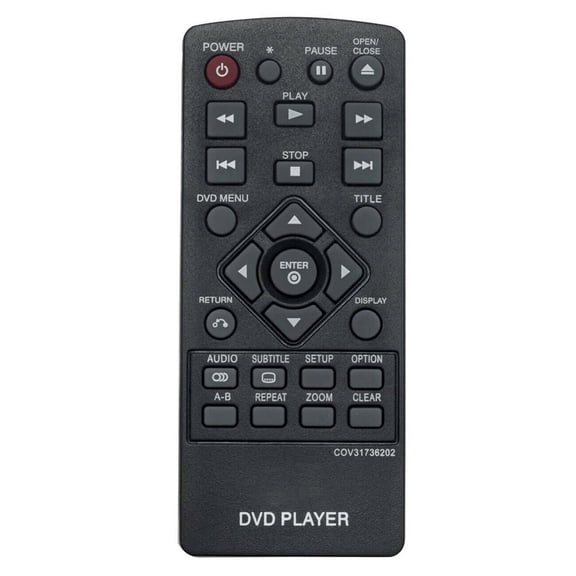 New COV31736202 Replace Remote Control for LG DVD Player DP132 DP132NU DP132-H
