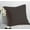 Brown, variant on 1 Pair 2 Pieces Euro Pillow Shams 26" x 26" + 1.5" Hem Purple Machine Wash Dry