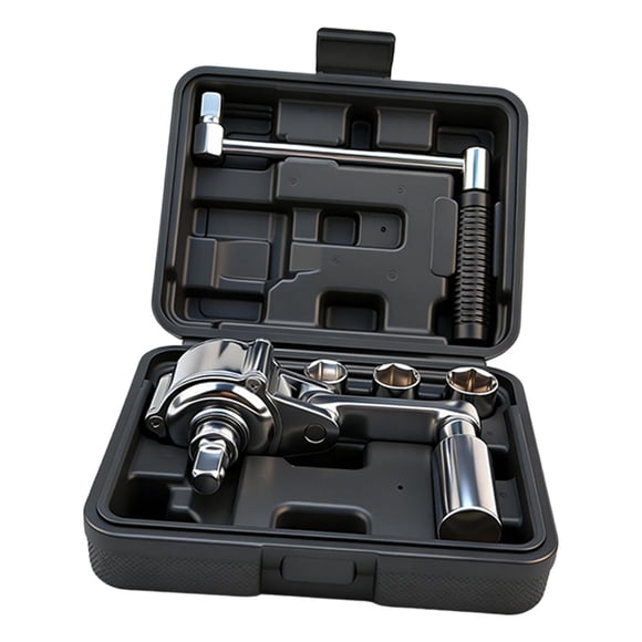 davian Torque Multiplier Hand Lug Nut Wrench Portable Universal Multifunction Fittings Firm Sturdy Practical Heavy Duty Labor Saving 3 Sockets