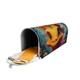 thumbnail image 3 of Lsque Colorful Flower Chameleon Mailbox Cover Standard Size ,Magnetic Mailbox Covers Post Wraps Letter Box Cover -25.5x21 in, 3 of 9
