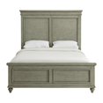 thumbnail image 3 of Pemberly Row Traditional Wood 66"W Wood Queen Bed in Gray Finish, 3 of 7