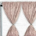 thumbnail image 3 of Your Chair Covers - Crinkle Taffeta Drape/Backdrop 14 ft x 97 inches Blush, 3 of 3