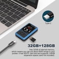 thumbnail image 7 of MUSICOZY 32GB MP3 Player with Bluetooth 5.0,Portable Clip Music Player with Radio, Pedometer, Voice Recorder,Earphones,Support Support up to 128GB, Mini Sport MP3 MP4 for Running Gym Students (Blue), 7 of 7