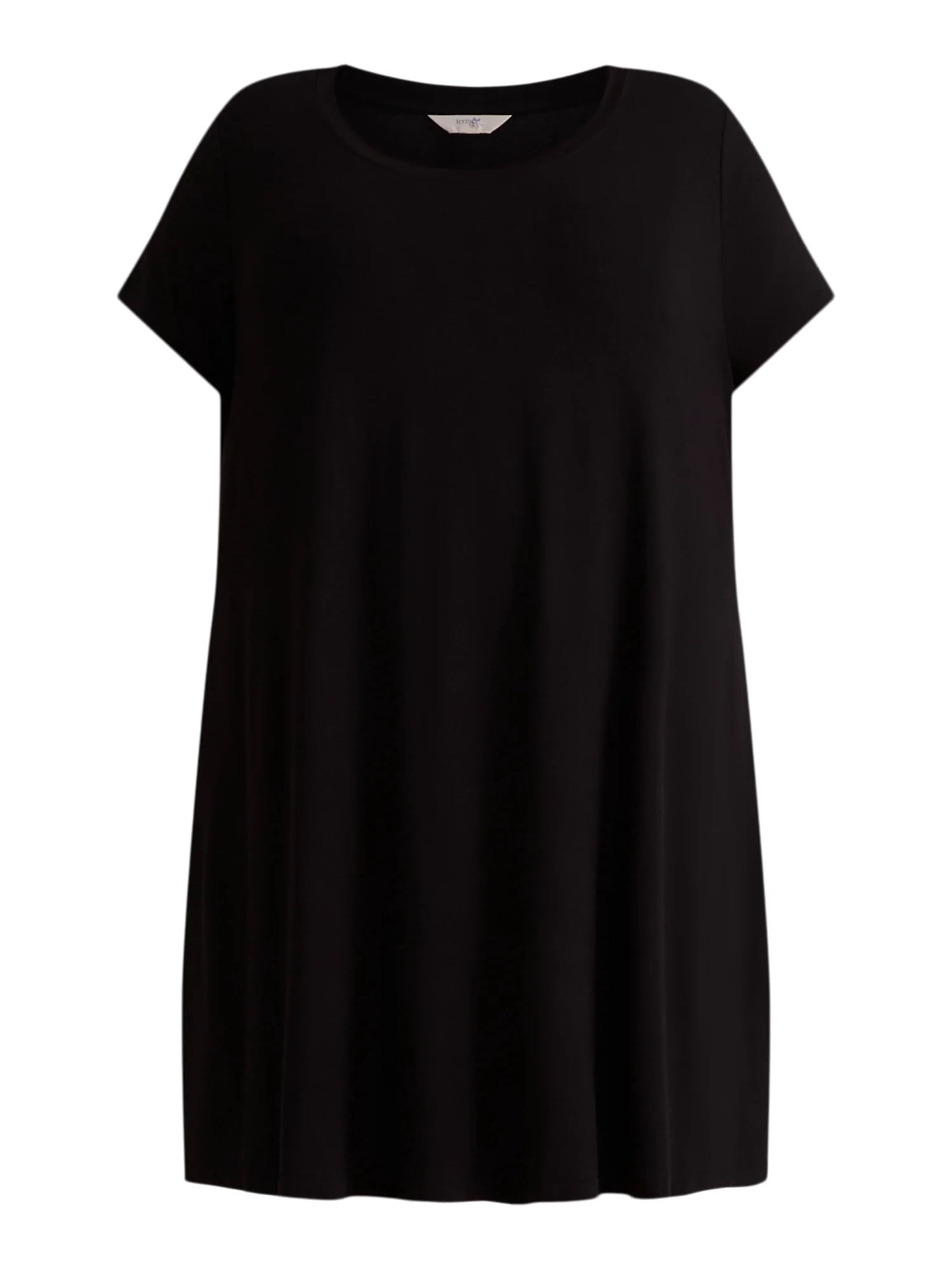 Terra & Sky Women's Plus Swing Knit Dress, Sizes 0X-5X