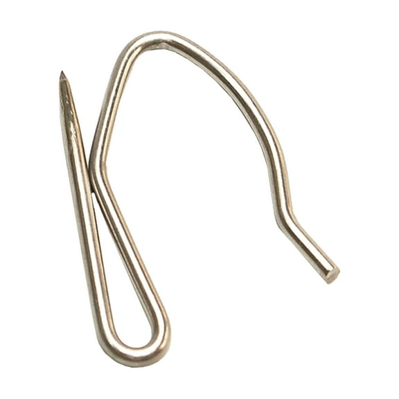 RV Designer A113 Drape Hooks - Stainless Steel, Pack of 14