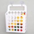 thumbnail image 2 of Plastic Laundry Basket Large Hanging Laundry Bin Storage Basket with Handle, 2 of 10