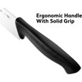 thumbnail image 3 of Humbee Cuisine Pro 8-Inch Chef Knife – NSF Certified High Carbon Stainless Steel Blade – Extra-Wide Razor-Sharp Edge – Ergonomic Non-Slip Handle – Dishwasher Safe, 3 of 7