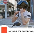 thumbnail image 5 of Uxcell Reflective Sticker, Waterproof Adhesive Night Warning Sticker High Visibility Safety Reflector Tape Strips Orange Red, 5 of 7