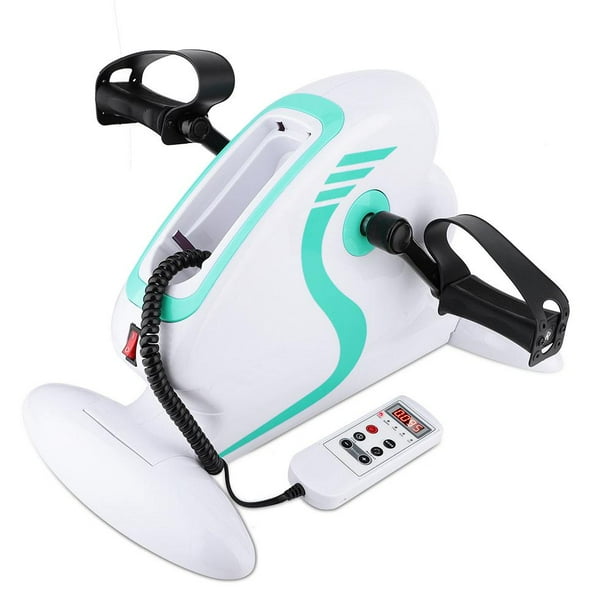 HERCHR 110V Fitness Motorized Electric Mini Exercise Bike Foot Pedal