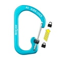 thumbnail image 5 of Nite Ize SlideLock® Carabiner Aluminum #3 - Blue, 5 of 5