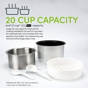 Aroma 20-Cup Smart Carb Rice Cooker