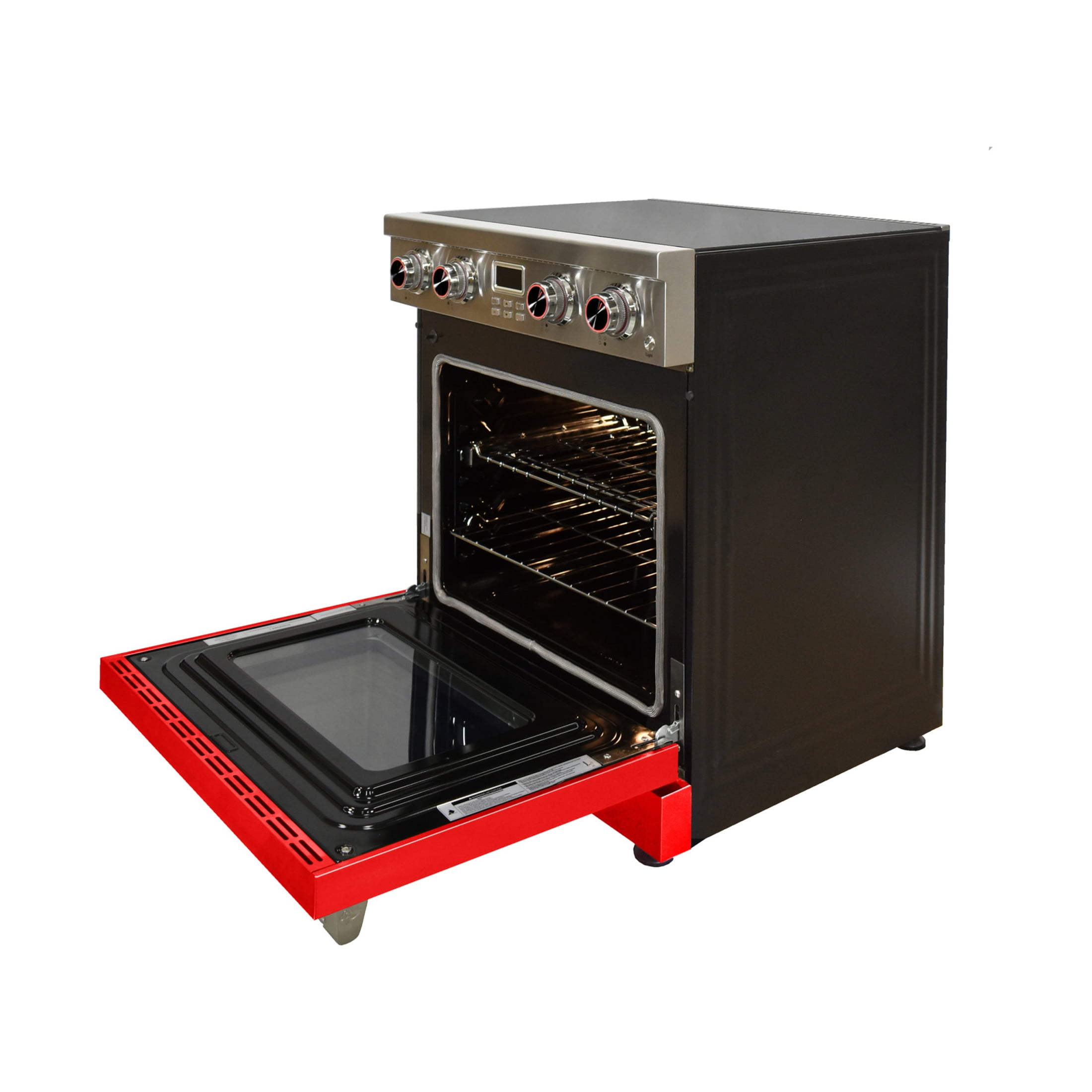 30" Electric Range w/ Red Door