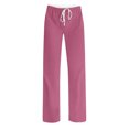 thumbnail image 4 of ABATAB Womens Summer Pants Casual Baggy Low Waisted Pants Full Length Drawstring Lounge Slacks Trousers with Pockets, 4 of 5