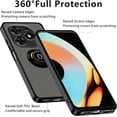 thumbnail image 4 of Case for Tecno Spark 10 Pro Case with Stand, Compatible with Magnetic Car Phone Mount, Ultra Slim Tecno Spark 10 Pro Phone Case for Women Men Shockproof Protective Cases Cover (Black), 4 of 7