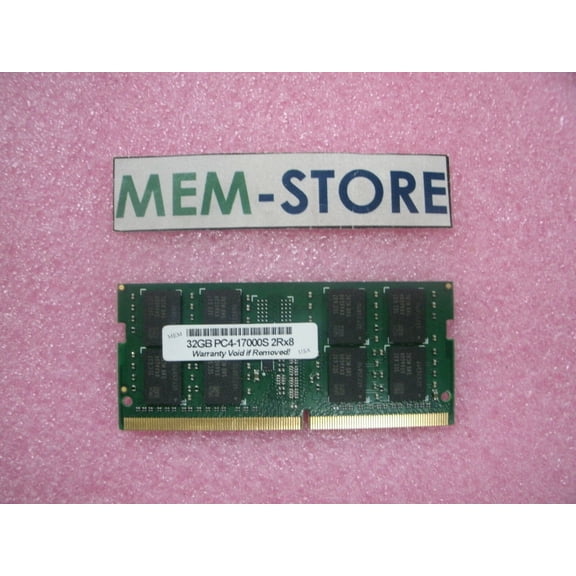 32GB DDR4 2133Mhz Sodimm Memory for Lenovo ThinkPad T470s Black Notebook (3rd Party)