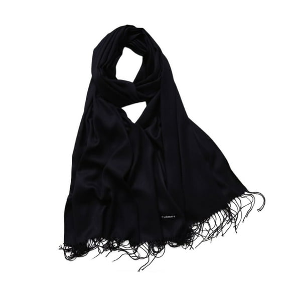 Sonducket Bufanda de mujer con borla de Color grueso bufandas de invierno hechas a mano imitación Cachemira chal envolturas hogar viaje Año Type7 NO7