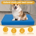 thumbnail image 3 of Threns Dog Bed Cover Oxford Cloth Dog Bed Protector Cover Waterproof Dog Bed Protector Removable Dog Bed Replacement Cover with Zipper for Indoor Outdoor, 3 of 11