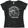 thumbnail image 3 of Inktastic Summer Vacation Mode Cape Charles Beach Virginia Women's T-Shirt, 3 of 5