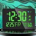thumbnail image 3 of Reloj de escritorio Wifi Bewildely con brillo ajustable y temperatura luz azul, 3 of 6
