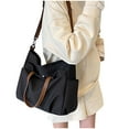 thumbnail image 4 of Hfnxid Canvas Tote Bag for Women, Zipper Tote Bag Cute Shoulder Bag for Womens Purses and Handbags, 4 of 5