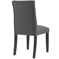 thumbnail image 5 of Modway Duchess 21.5" Fabric and Solid Rubberwood Dining Chair in Gray (Set of 4), 5 of 6