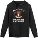 thumbnail image 1 of Sudadera con Frase Todo lo que Anhelo es Chocolate y Mi Loro(L), 1 of 5